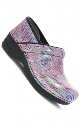 XP 2.0 Pastel Blur Patent Slip Resistant Women's Clog by Dansko