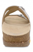 Dayna White Croco Adjustable Double Strap Sandal by Dansko 