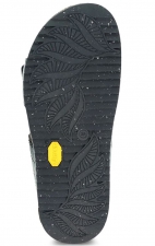 Dayna Black Croco Adjustable Double Strap Sandal by Dansko 