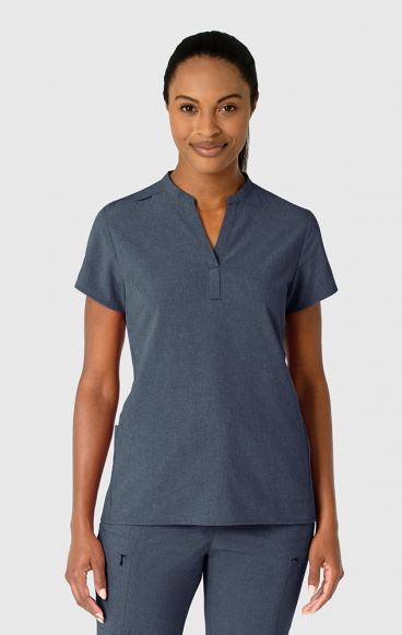 6734 RENEW Women's Mandarin Collar Scrub Top by WINK 6734 RENEW Women's Mandarin Collar Scrub Top by WINK