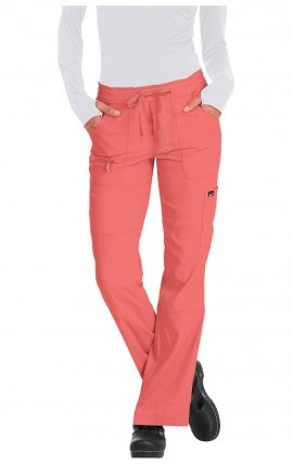 *VENTE FINALE XL 721T TALL Koi Lite ™ Pantalon Peace à jambe droite avec cordon à la taille