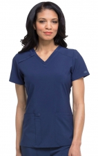 DK615 Dickies EDS Essentials 2 Pocket V-Neck Top