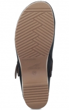 Berry Black Burnished Nubuck Mule by Dansko