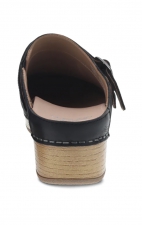 Berry Black Burnished Nubuck Mule par Dansko