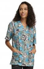 TF606 Tooniforms Haut Imprimer Unisexe avec 2 Poches par Cherokee Uniforms - Wild Rumpus