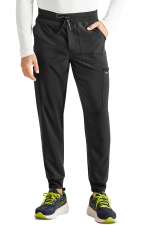 IP066A Inspira Flex Men's Mid Rise Tapered Leg Jogger Pant