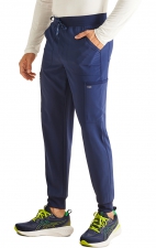 IP066A Inspira Flex Men's Mid Rise Tapered Leg Jogger Pant