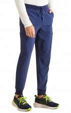 IP066A Inspira Flex Men's Mid Rise Tapered Leg Jogger Pant