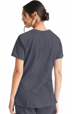 IP727A Inspira Flex V-Neck Top with 4 Pockets