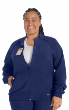 IP307A Inspira Flex Contemporary Fitted Zip Front Jacket