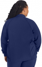 IP307A Inspira Flex Contemporary Fitted Zip Front Jacket