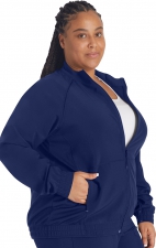 IP307A Inspira Flex Contemporary Fitted Zip Front Jacket