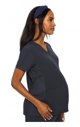 MC628 Med Couture Touch Adjustable Maternity V-Neck Top