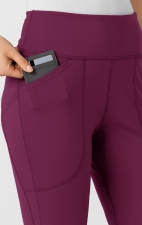 5459 RENEW Knit Flare Leg Yoga Pant with 5 Pockets by WINK