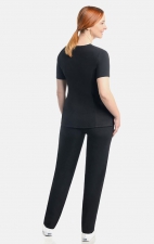 P9011 The Rebecca Mobb Mentality Flexi-Waist Straight Leg Pant 