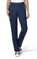 5155 W123 de WonderWink Pantalon double cargo à devant plat pour femmes