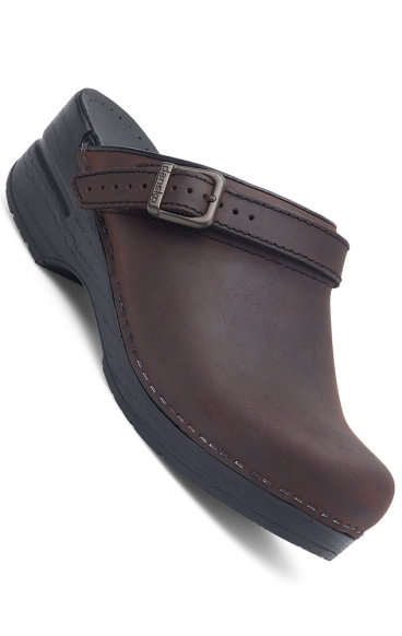 *FINAL SALE Dansko Women's Ingrid Clogs - Antique Brown Oiled Leather *FINAL SALE Dansko Women's Ingrid Clogs - Antique Brown Oiled Leather