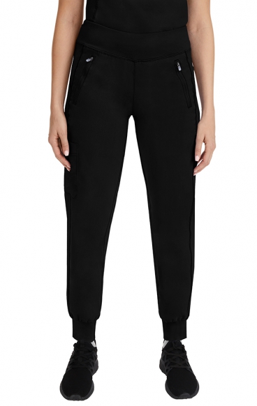 *VENTE FINALE L 9233P Petite Purple Label Pantalon Tara Jogger Cargo Yoga par Healing Hands