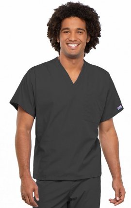 4777 Workwear Originals Dolman Sleeve Unisex Chest Pocket Top by Cherokee