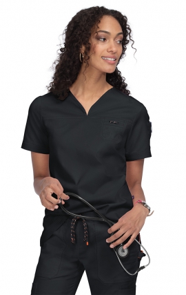 1059 koi Stretch Georgia 2 Pocket Scrub Top