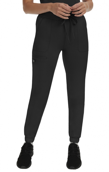 *FINAL SALE S 9575P Petite HH Works Renee Jogger With Full Elastic Waistband And Drawstring Pant