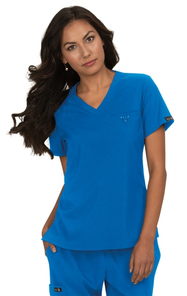 *FINAL SALE L 1011 koi Basics Classic V-neck Kade Top *FINAL SALE L 1011 koi Basics Classic V-neck Kade Top