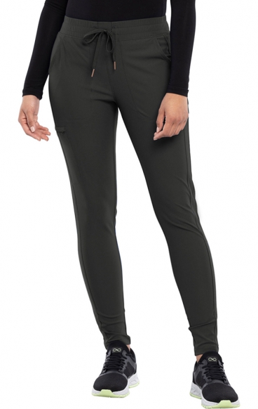 *VENTE FINALE XS CK095 Pantalon taille moyenne à jambe fuselée et cordon de serrage - Cherokee Form