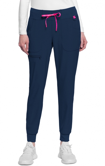 MC102P Petite Amp Tapered Leg Jogger Pant by Med Couture 