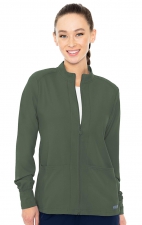 2660 Med Couture Insight Front Pocket Warm Up Jacket