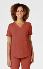 6134 WonderWink Renew Women's V-Neck Top