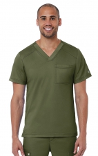 5501 Matrix Mens Men's Basic V-Neck Top