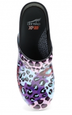 XP 2.0 Purple Leopard Patent Slip Resistant Women's Clog by Dansko