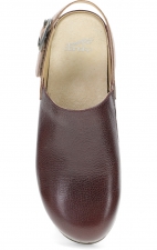 Merrin Cordovan Milled Strap Back Stapled Mule for Women by Dansko 