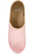 Sabot Professionnel “Pink Milled Burnished” par Dansko - Pour femmes