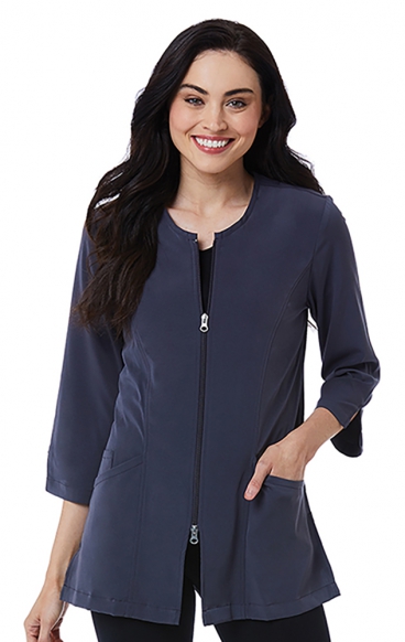 *VENTE FINALE 3XL 8803 Manteau de laboratoire SMART par Maevn – Étirement doux – Manteau à manches 3/4po