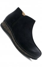 Makara Black Burnished Suede Boot for Women by Dansko 