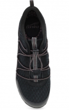 Petunia Black Suede Active Waterproof Sneaker for Women by Dansko 