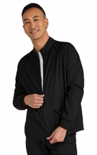 C401 Cureology Men's Alpha Zip Front Warm Up Jacket by koi