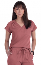 1118 Planet koi Kailani Contemporary Chest Pocket Top