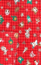 384TKD koi Basics Leslie tokidoki Print Top - Holiday Flannel