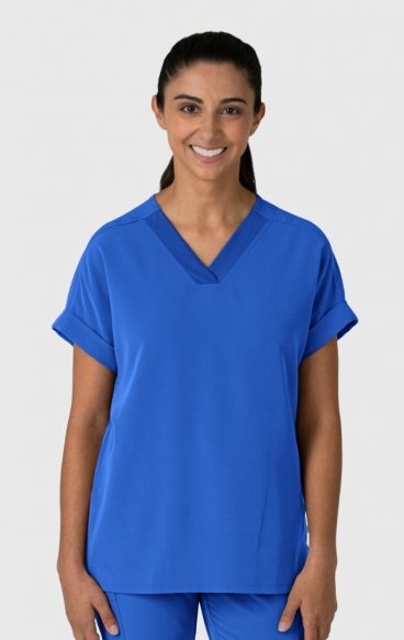 6232 Nova Drop Shoulder Boxy Top by WINK 6232 Nova Drop Shoulder Boxy Top by WINK