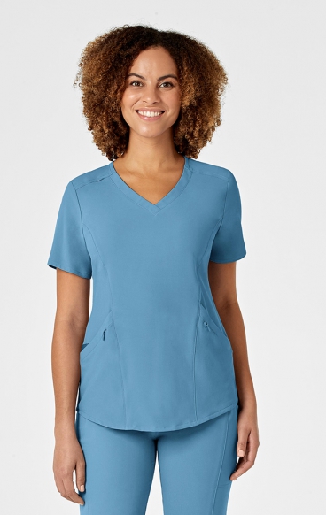 *FINAL SALE S 6134 WonderWink Renew Women's V-Neck Top