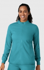 8151 Boundless Women's Zip Front Warm-Up Jacket by WINK