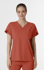 6634 RENEW Women's Dolman Y-Neck Scrub Top by WINK