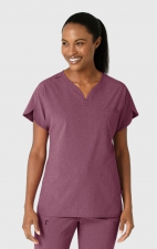 6634 RENEW Women's Dolman Y-Neck Scrub Top by WINK