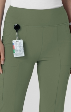 5534 RENEW Pantalon Jambe Évasée Cargo 7 Poches pour Femmes par WINK