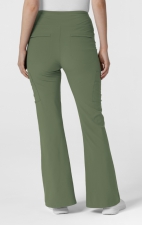 5534 RENEW Women's Flare Leg 7 Pocket Cargo Pant by WINK