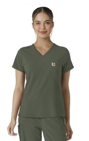 C13410 Carhartt Force Cross-Flex Tuck-In Top 
