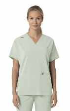 C13110 Carhartt Force Cross-Flex Haut à Coupe Carrée Moderne pour Femmes