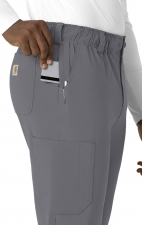 C56410 Carhartt Cross-Flex Pantalons à Jambe Droite pour Hommes avec 7 Poches